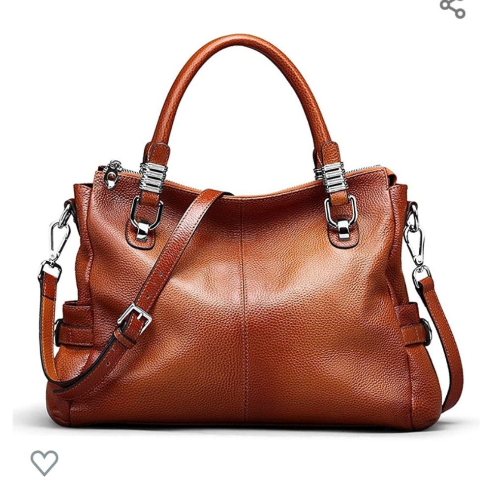 GORGEOUS Genuine Leather Handbag S-ZONE Brand